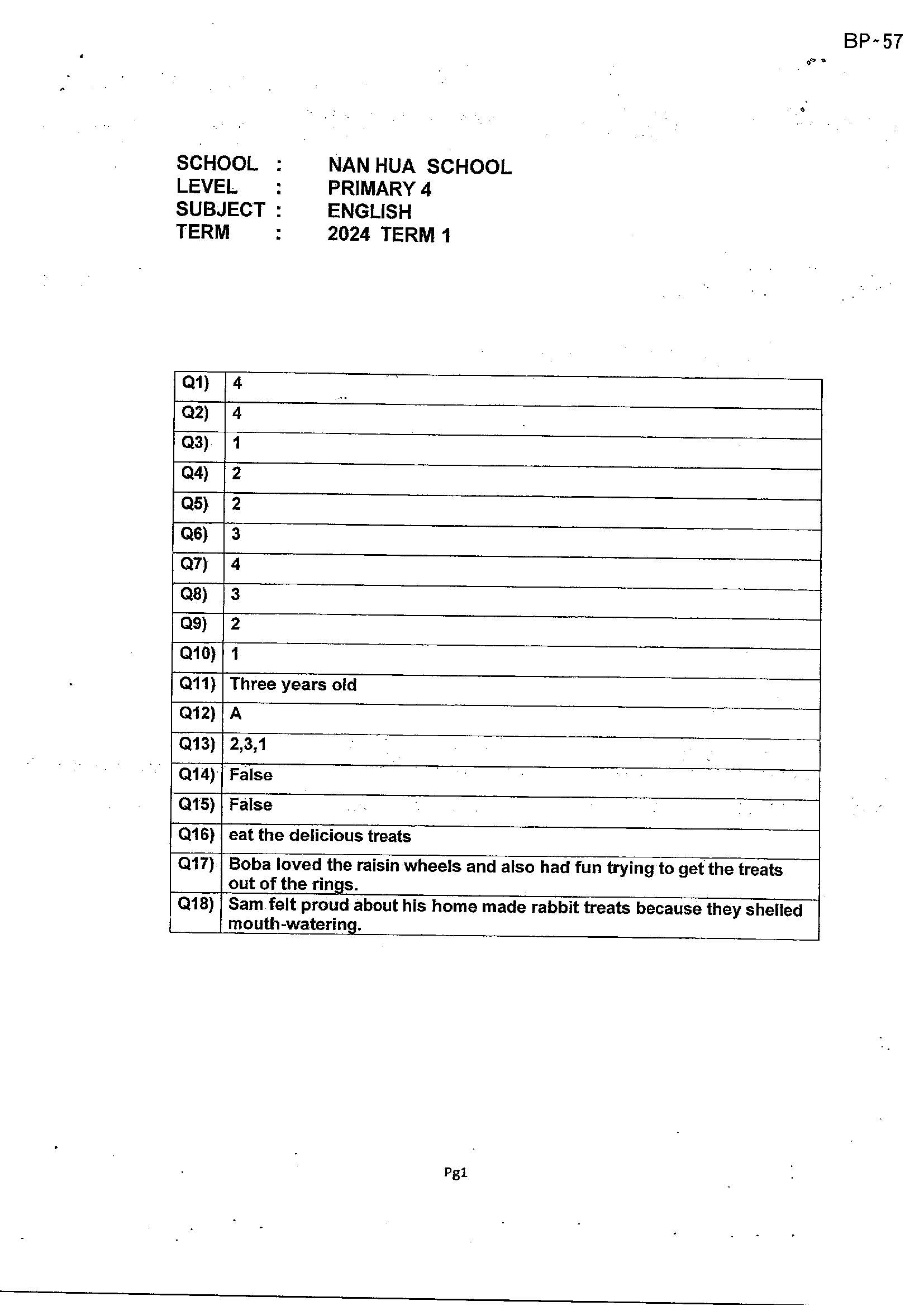 Answer Page 13
