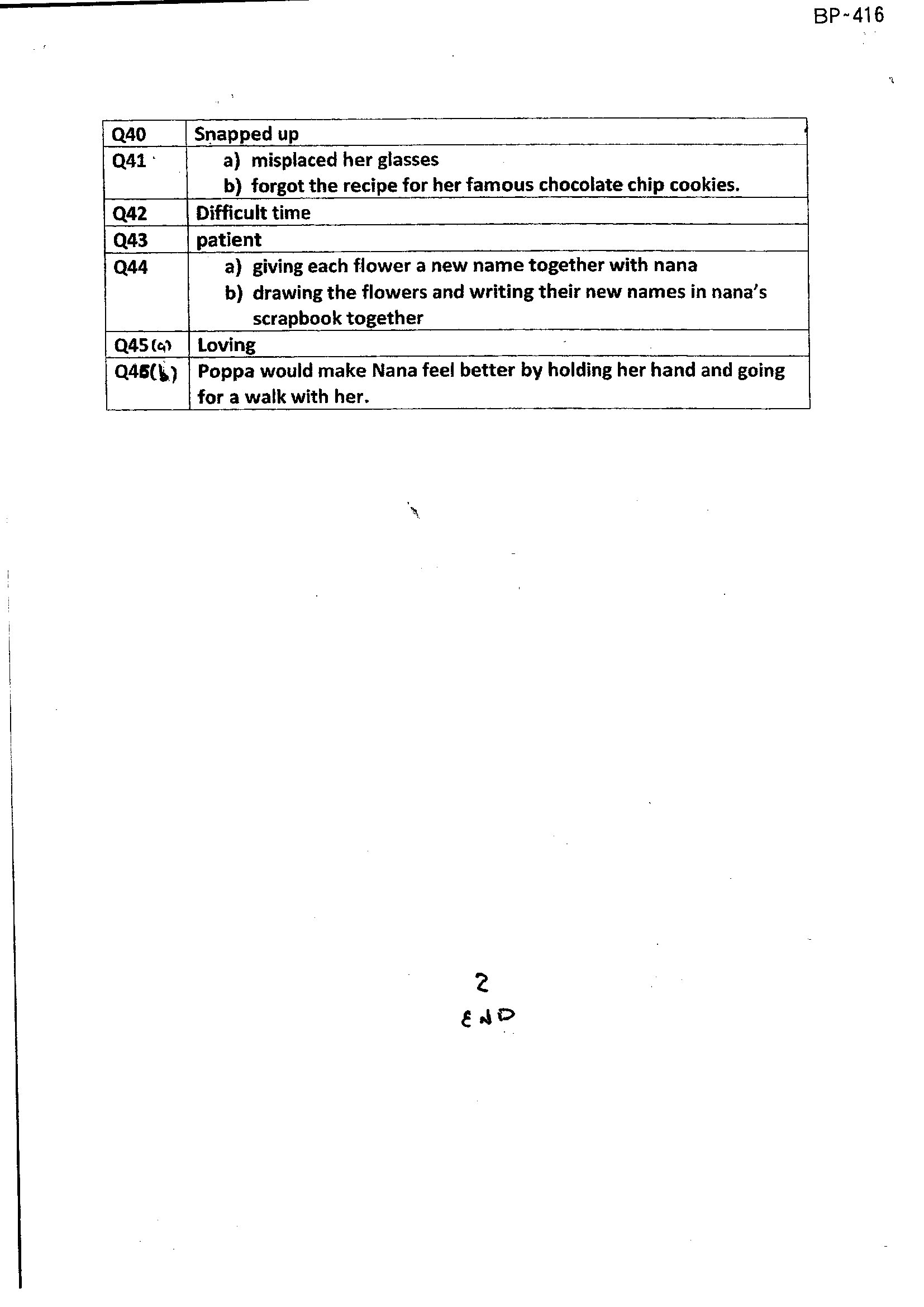 Answer Page 18