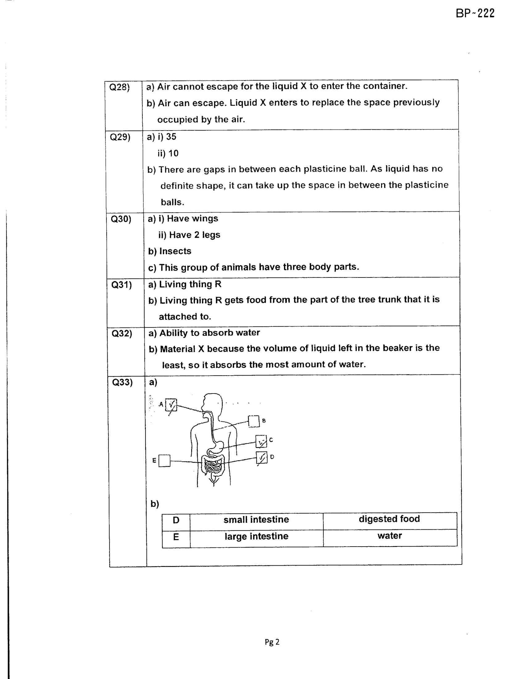 Answer Page 30