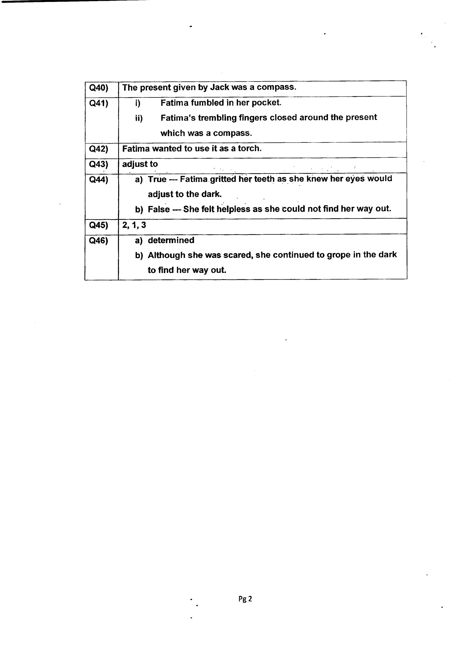Answer Page 32