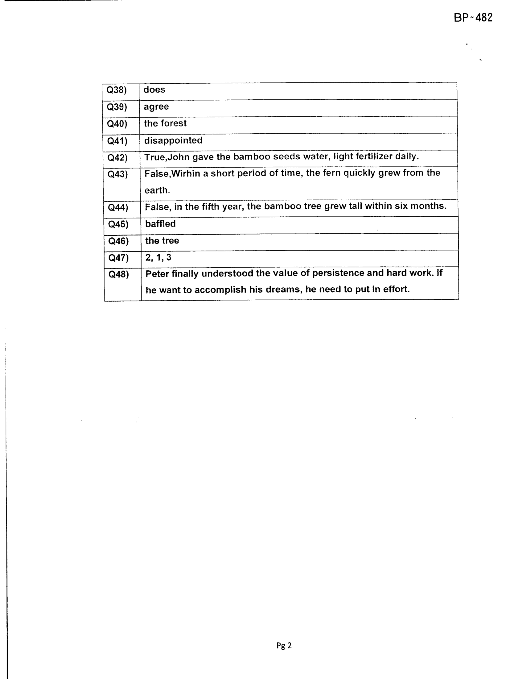 Answer Page 20