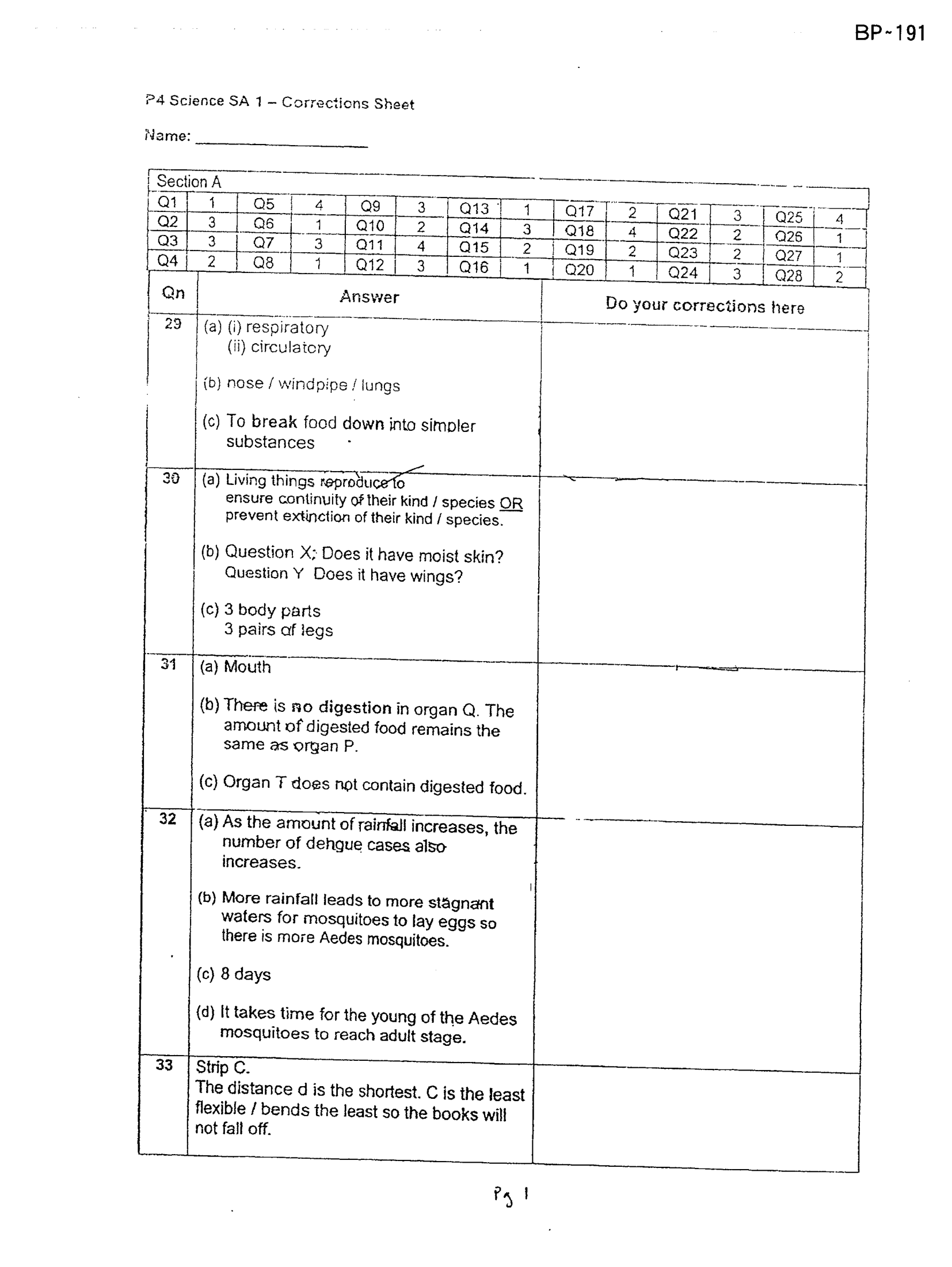 Answer Page 45