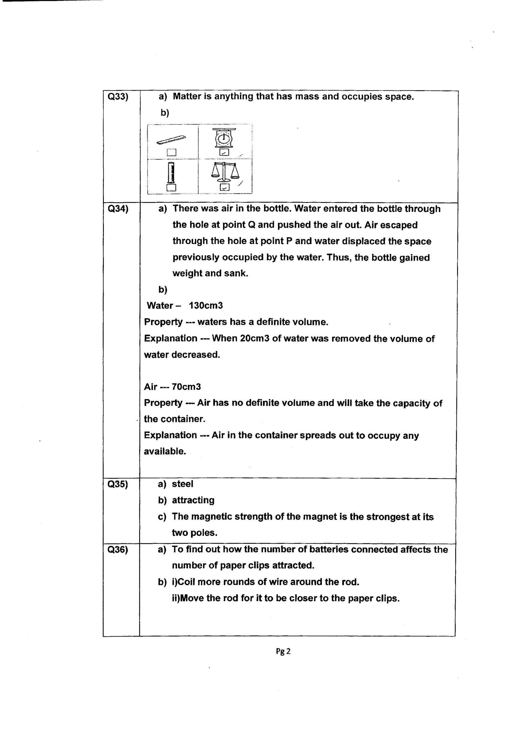 Answer Page 36