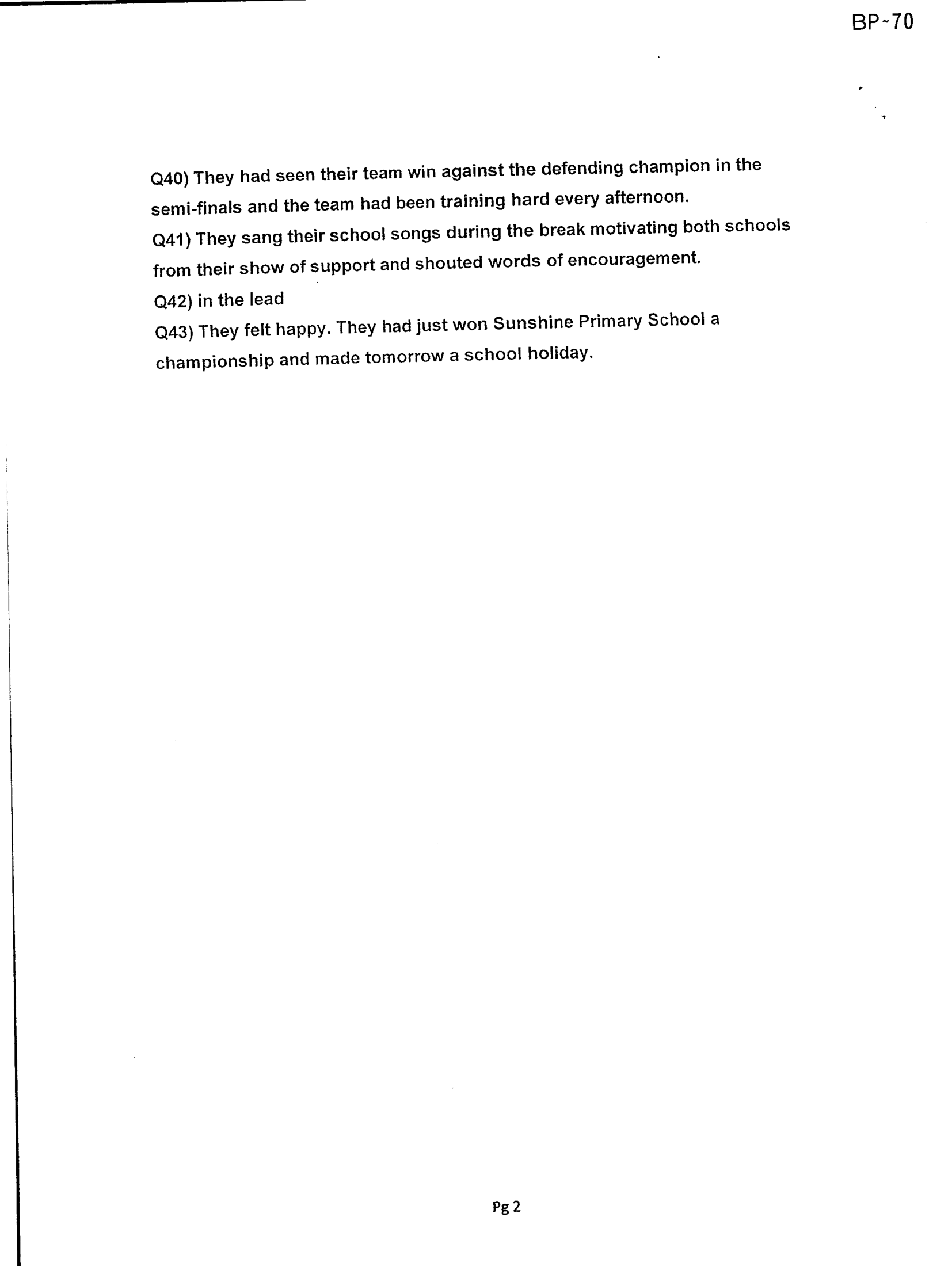Answer Page 14