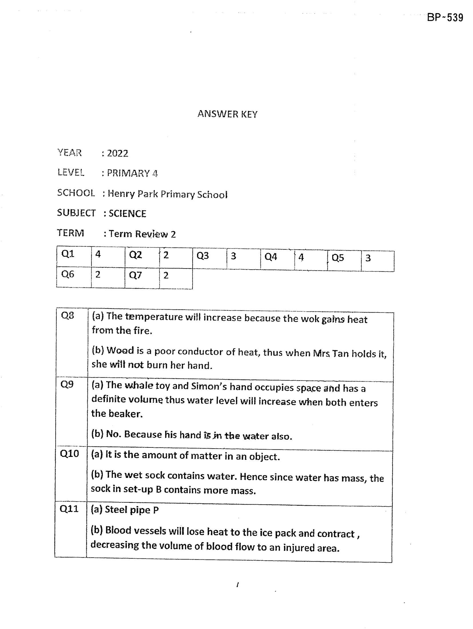Answer Page 13