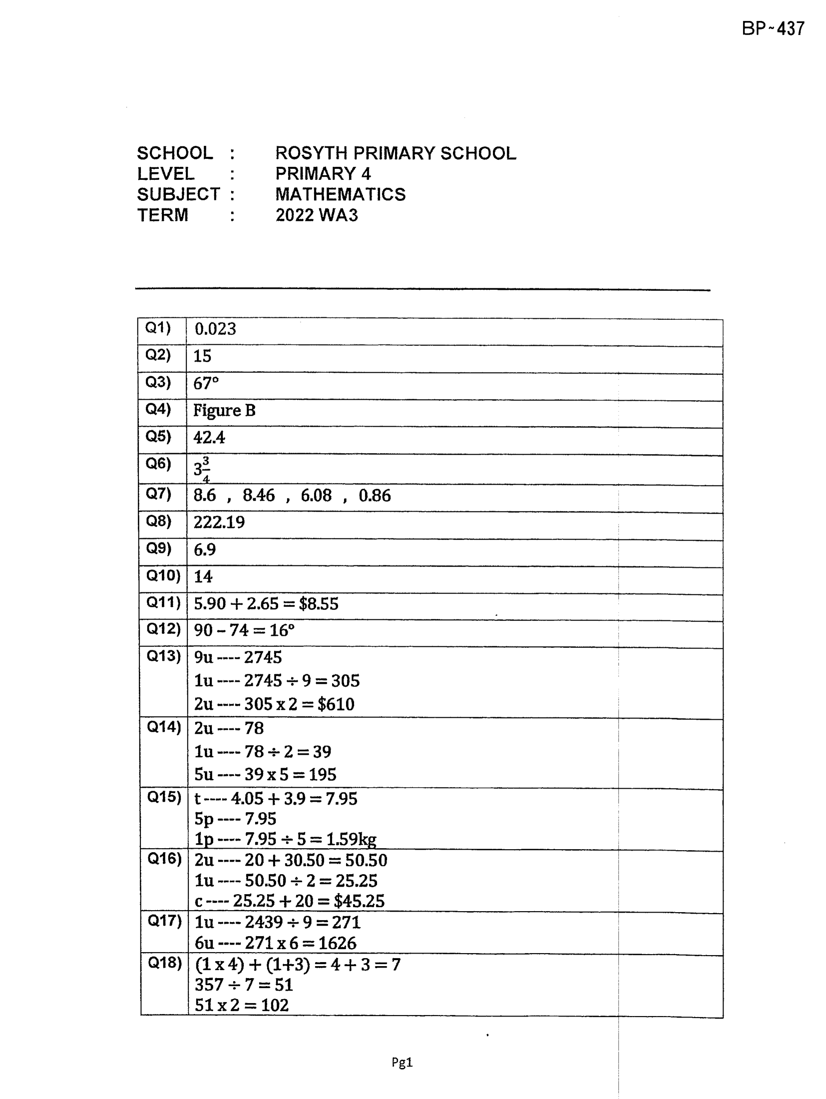 Answer Page 11