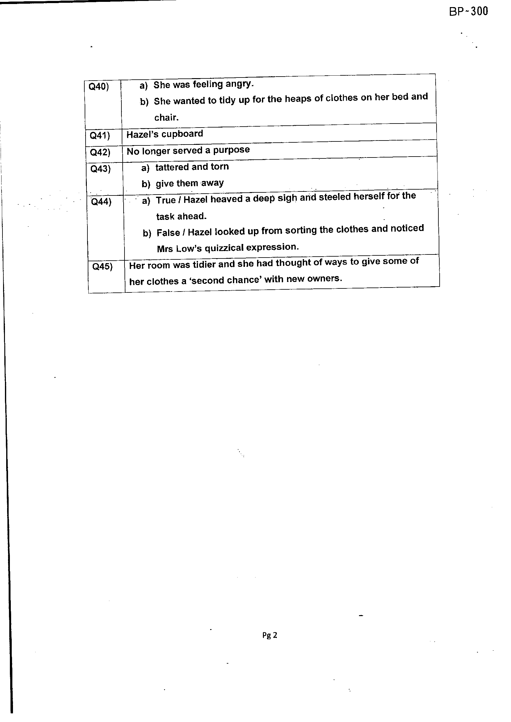 Answer Page 26