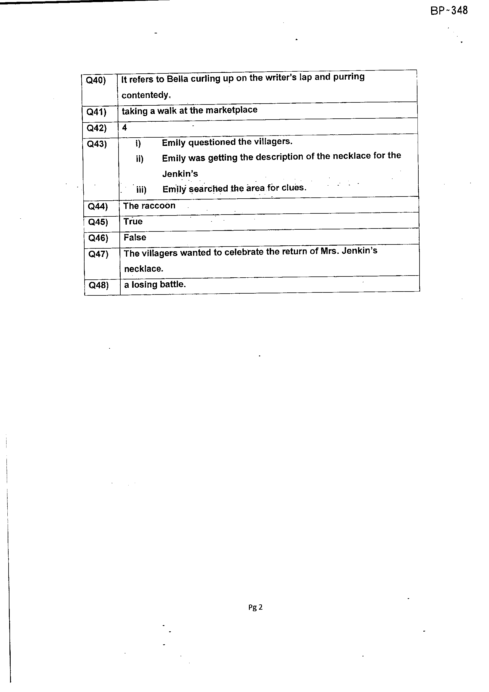 Answer Page 16