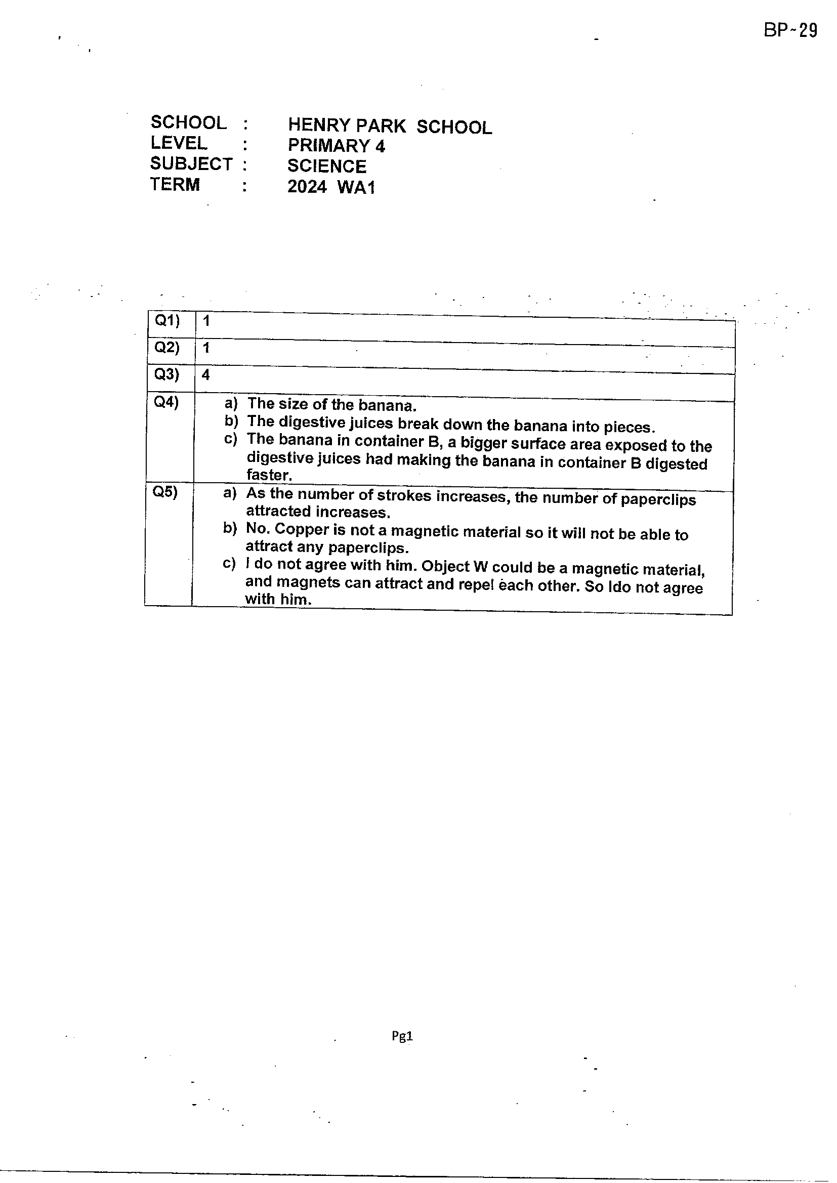 Answer Page 7