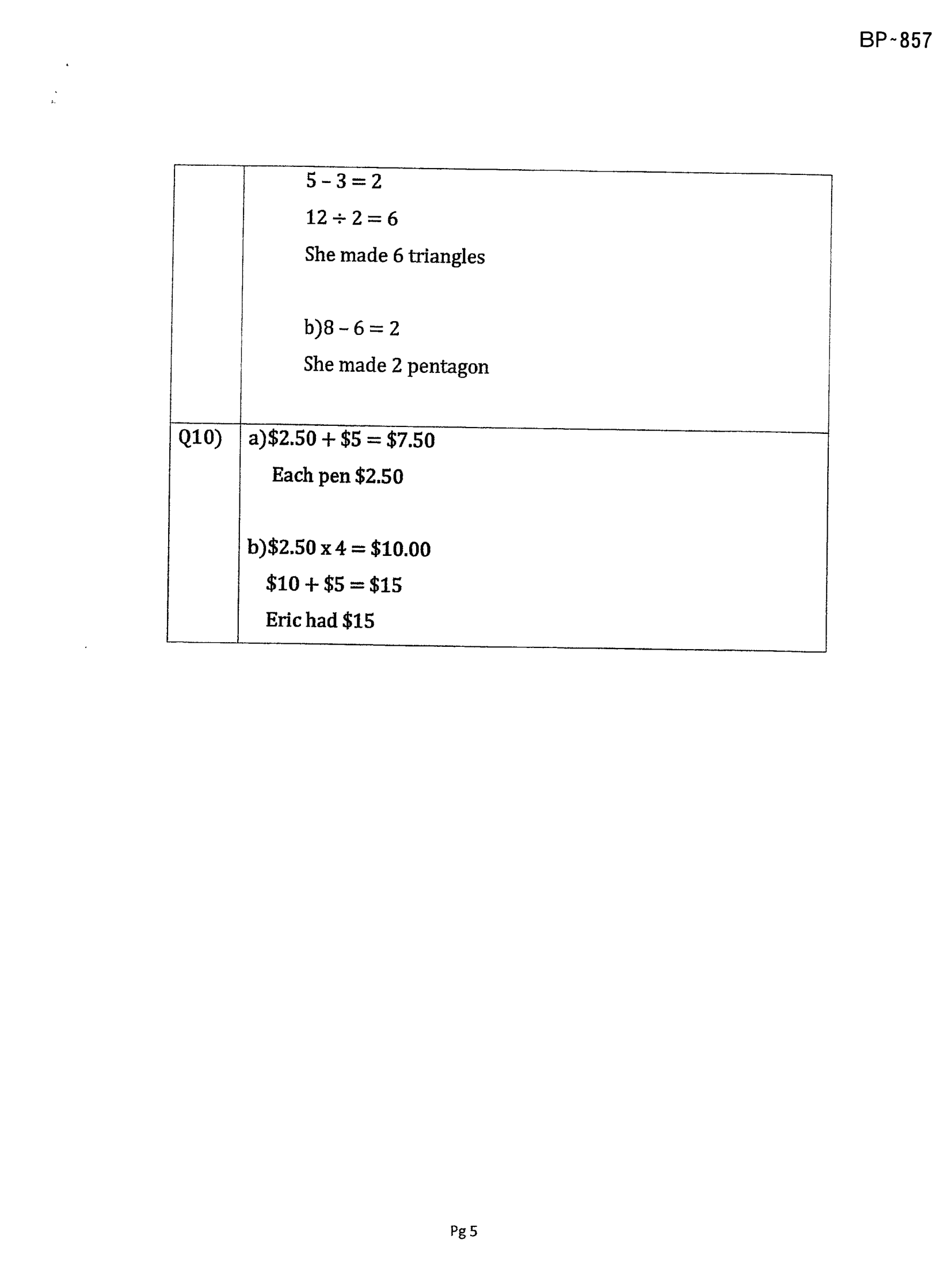 Answer Page 31