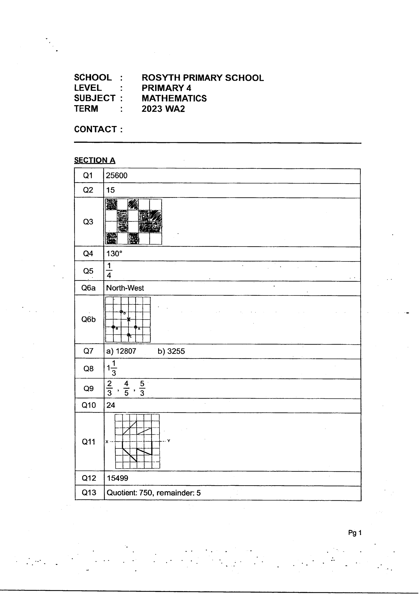 Answer Page 15