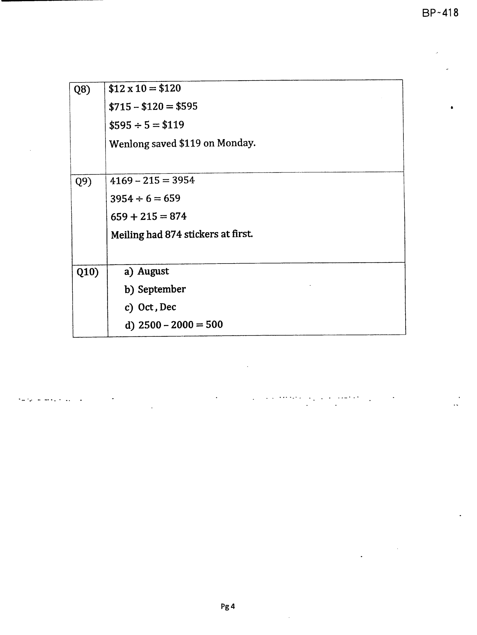 Answer Page 32