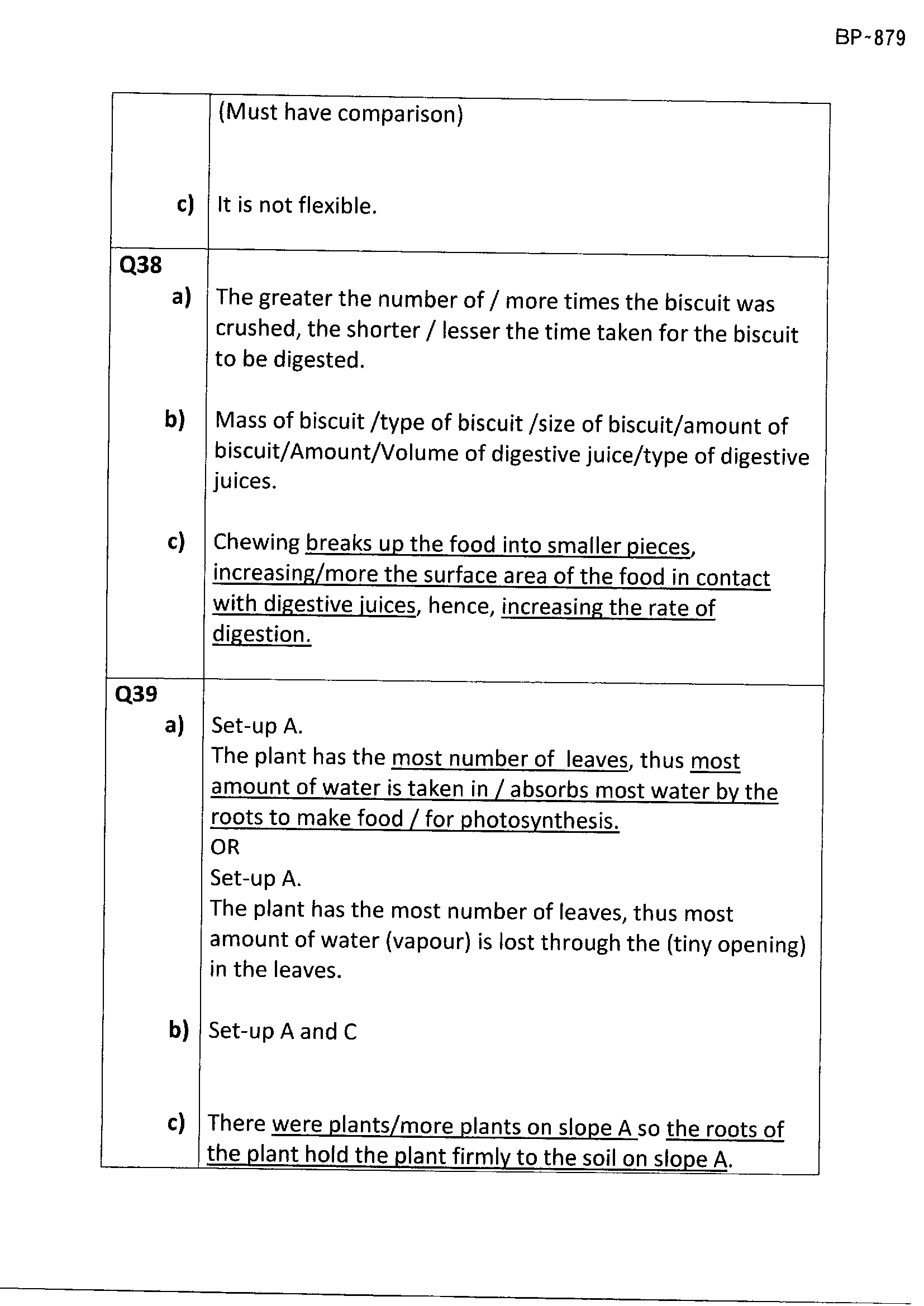 Answer Page 39