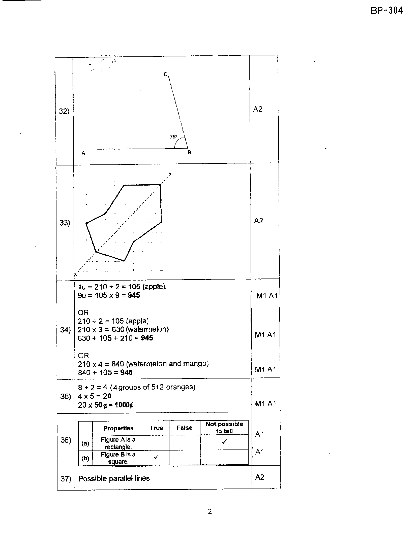 Answer Page 20