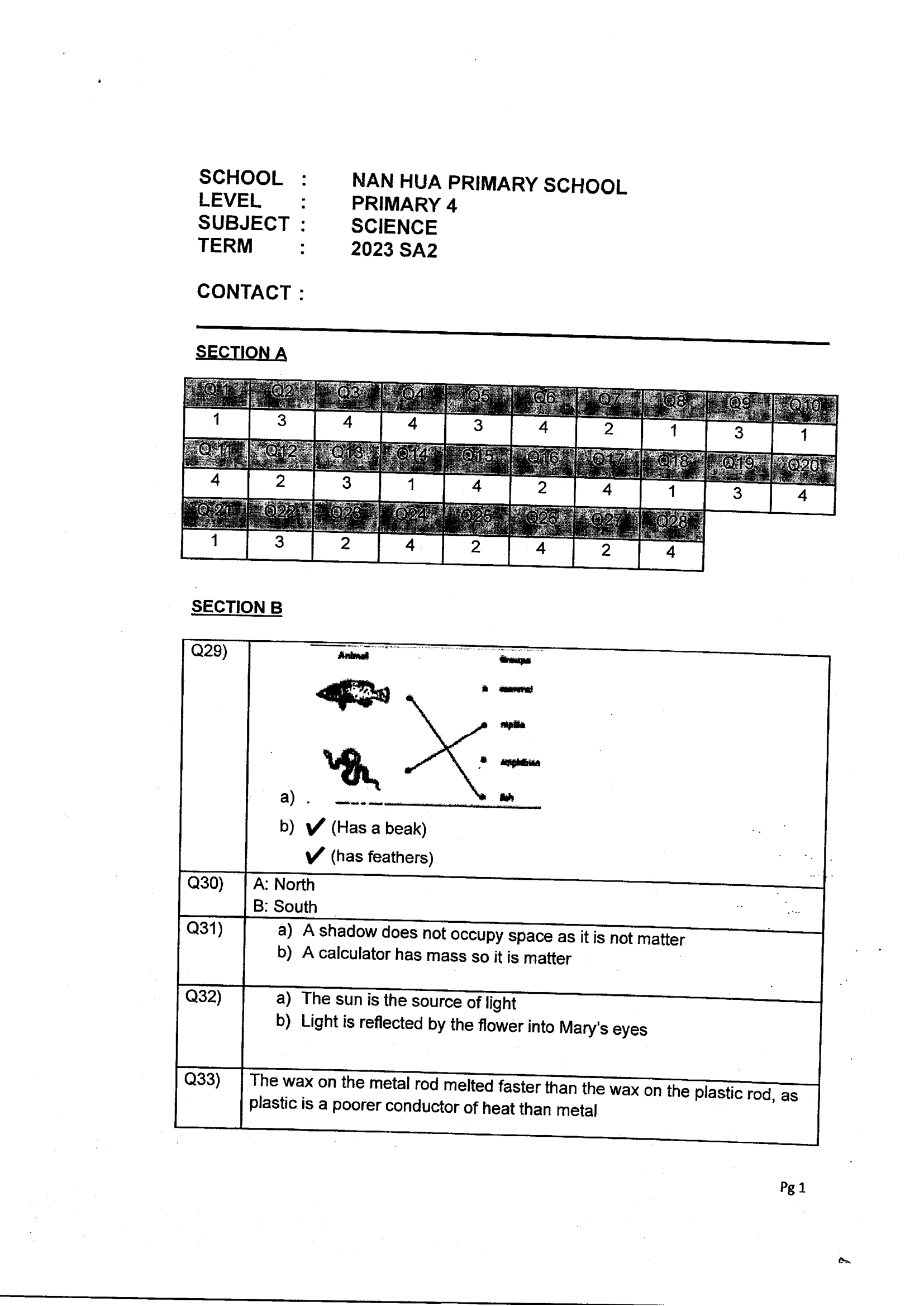 Answer Page 39