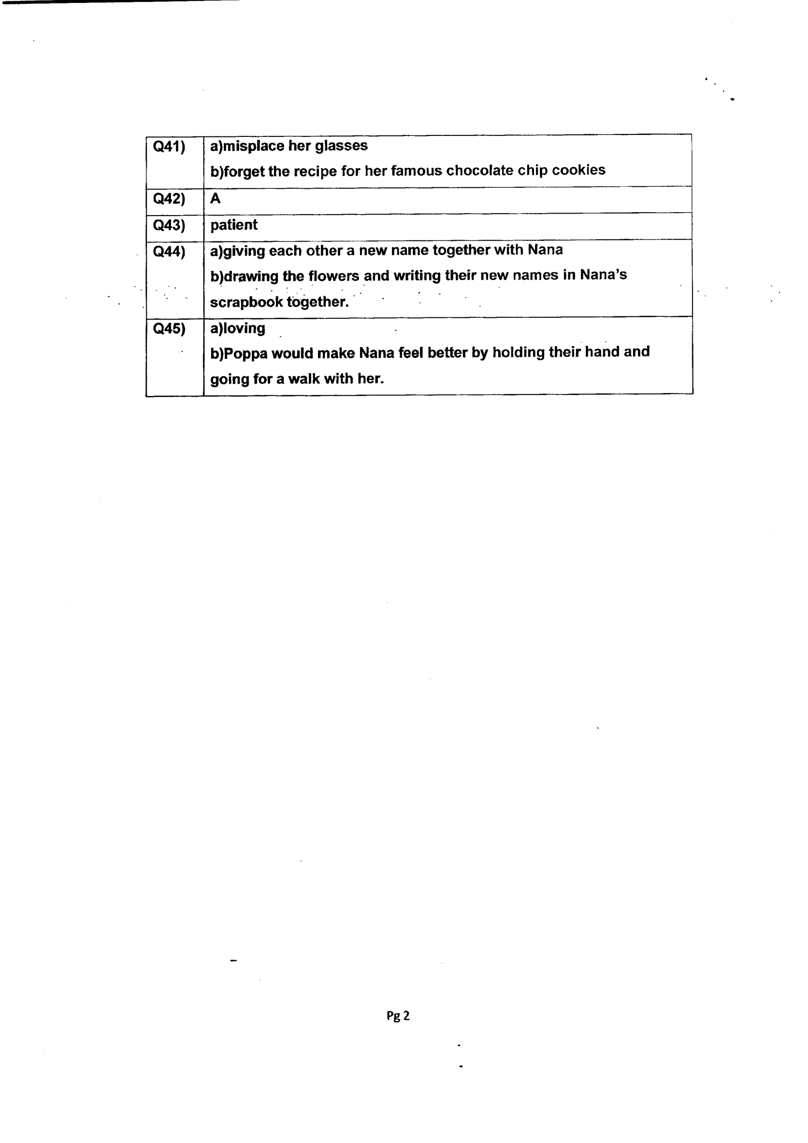 Answer Page 18