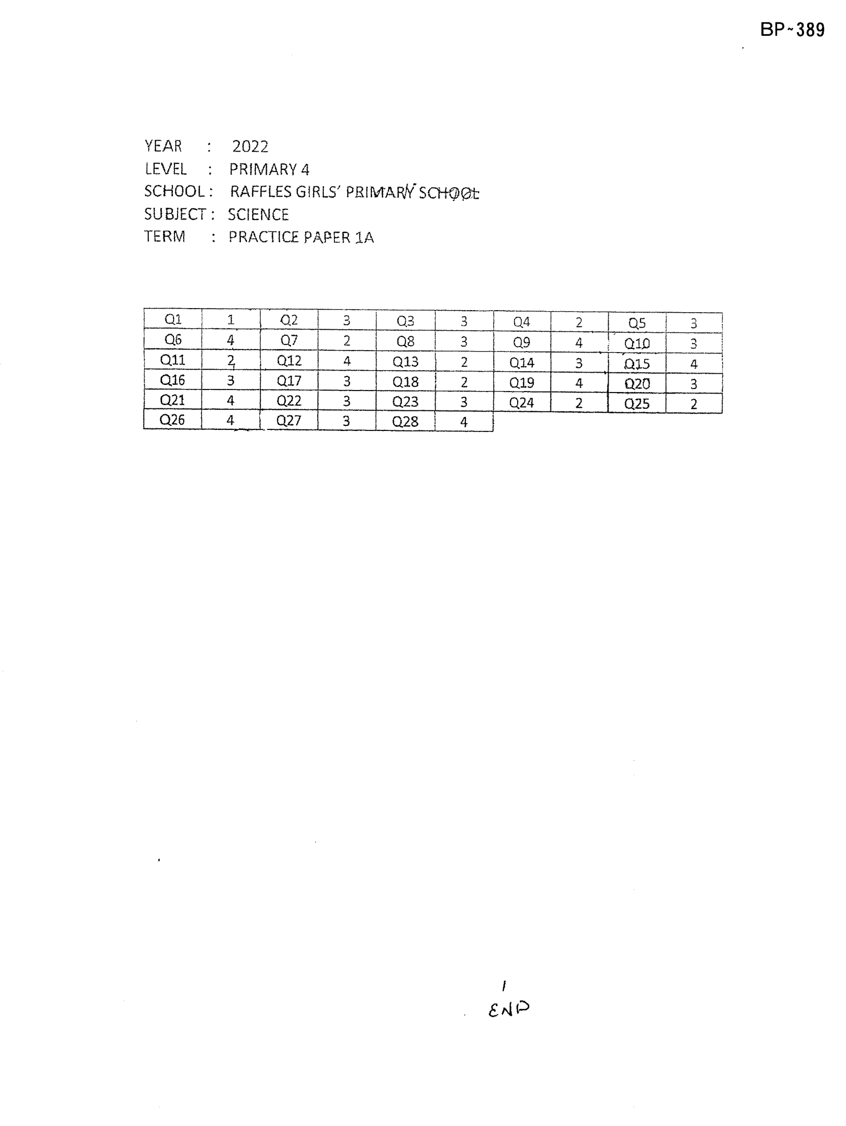 Answer Page 17