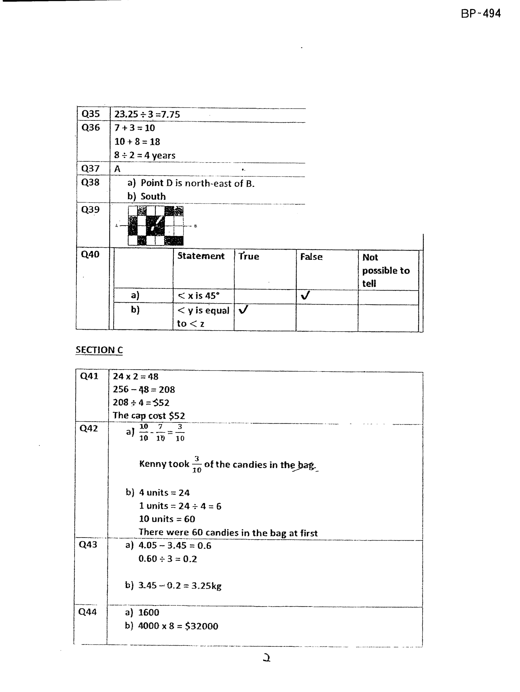 Answer Page 24