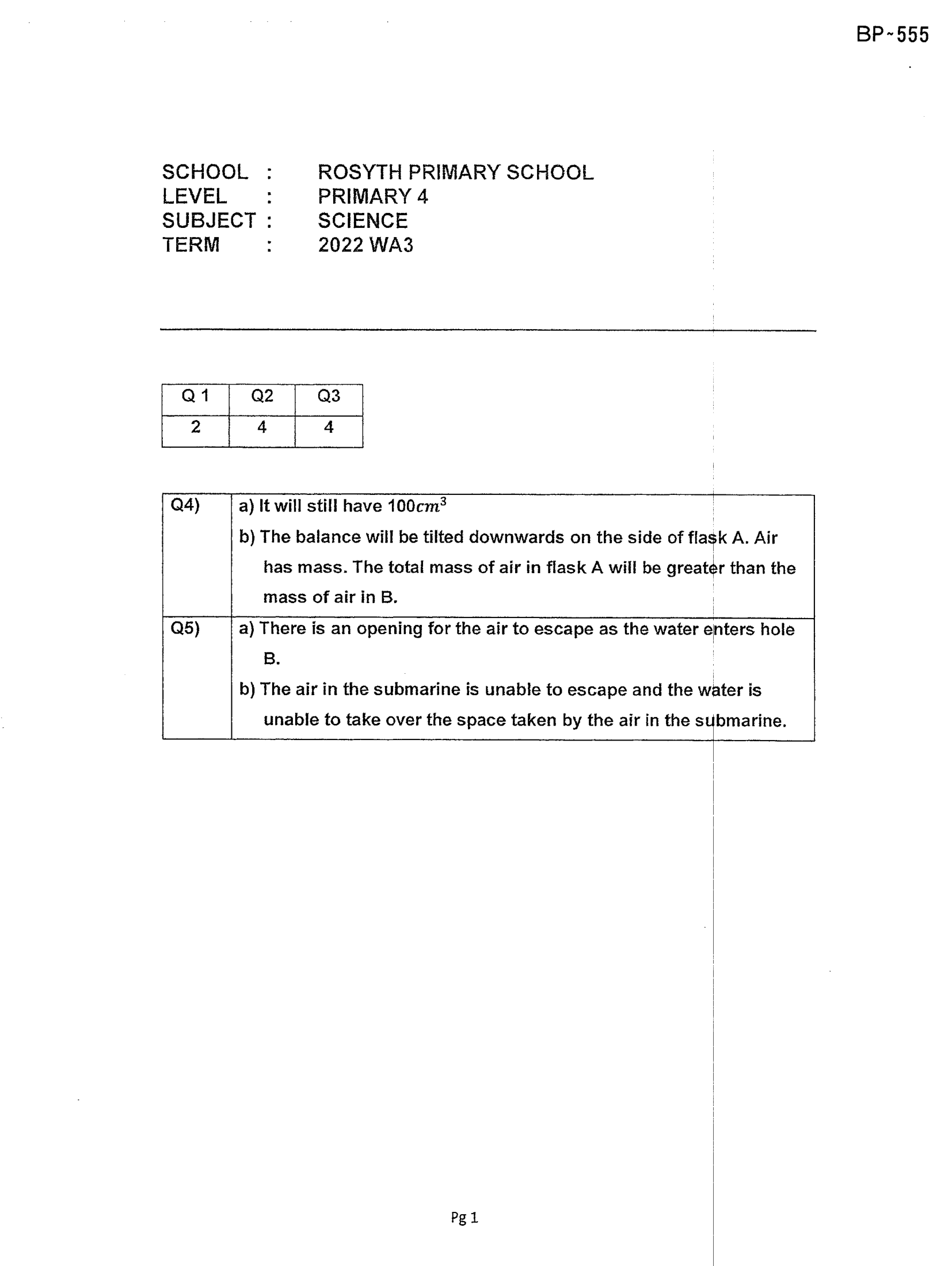 Answer Page 15