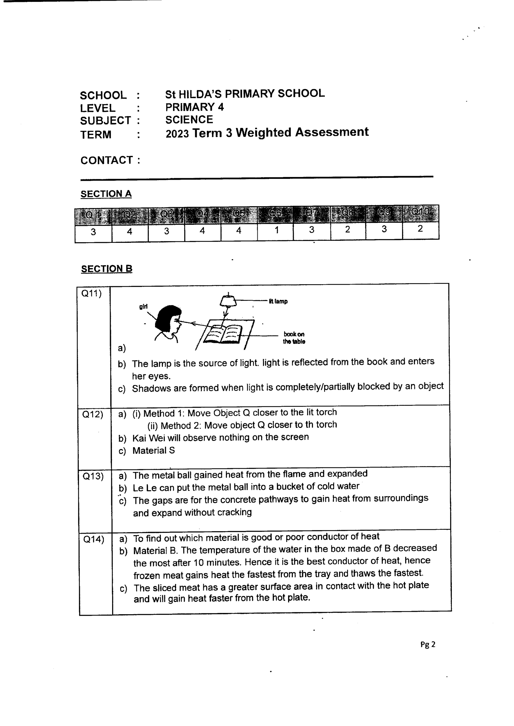Answer Page 32