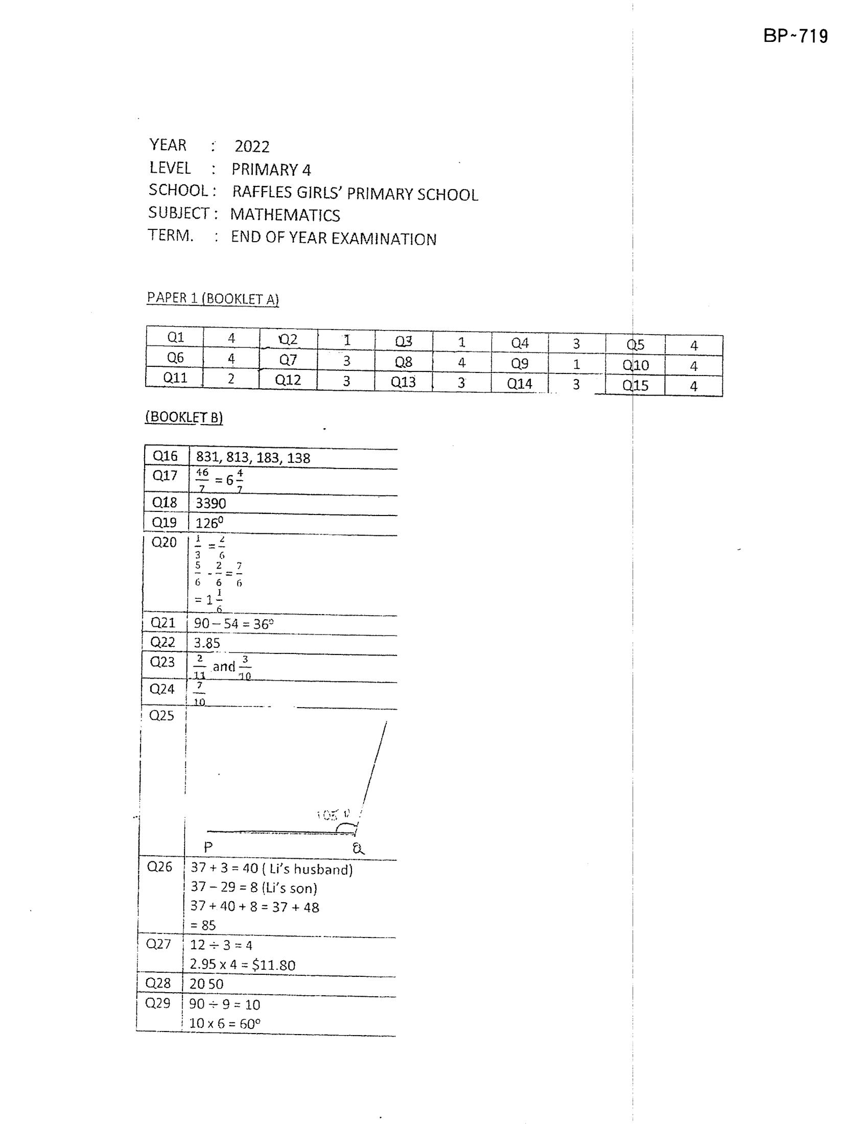 Answer Page 27