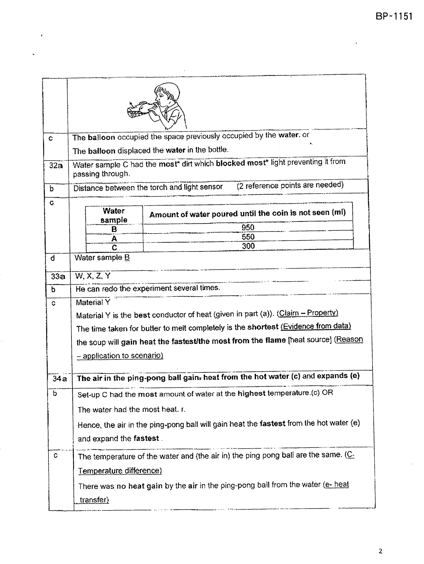 Answer Page 33