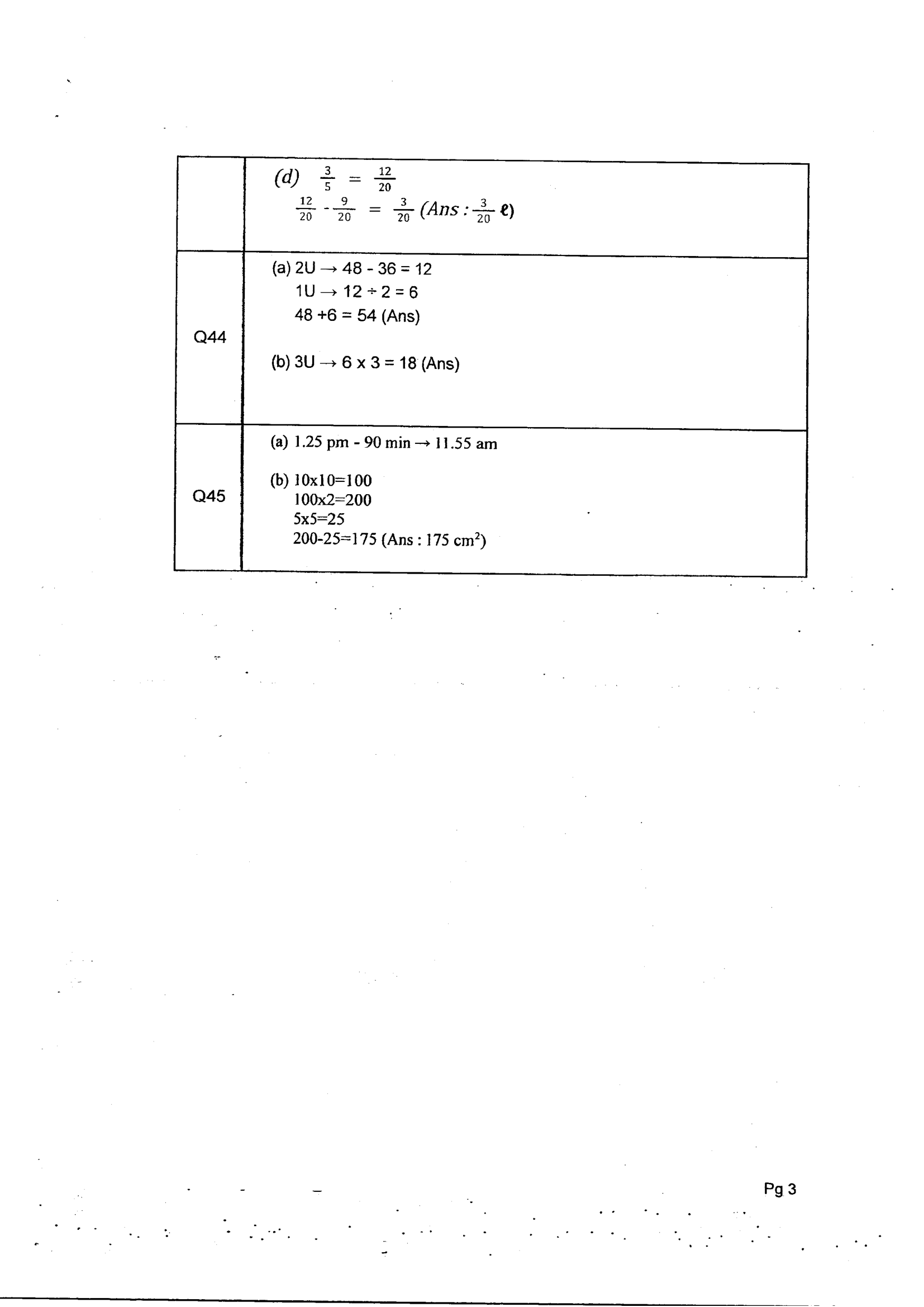 Answer Page 25