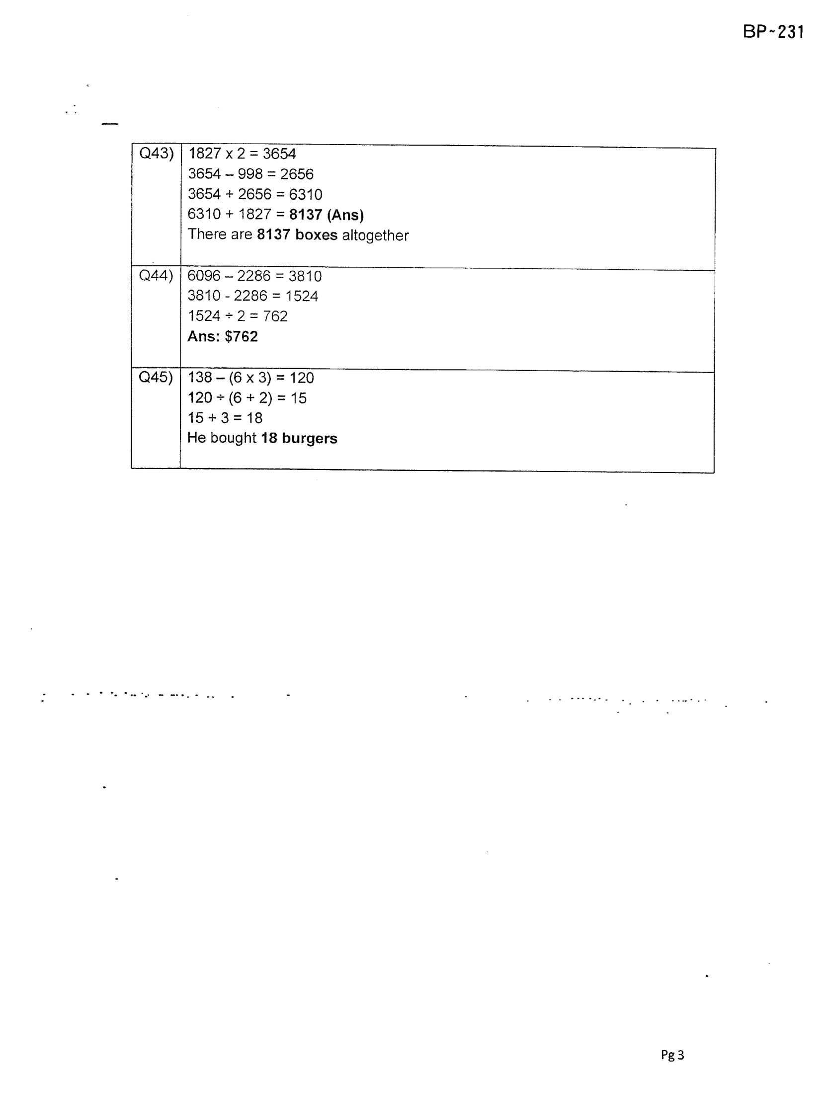 Answer Page 29