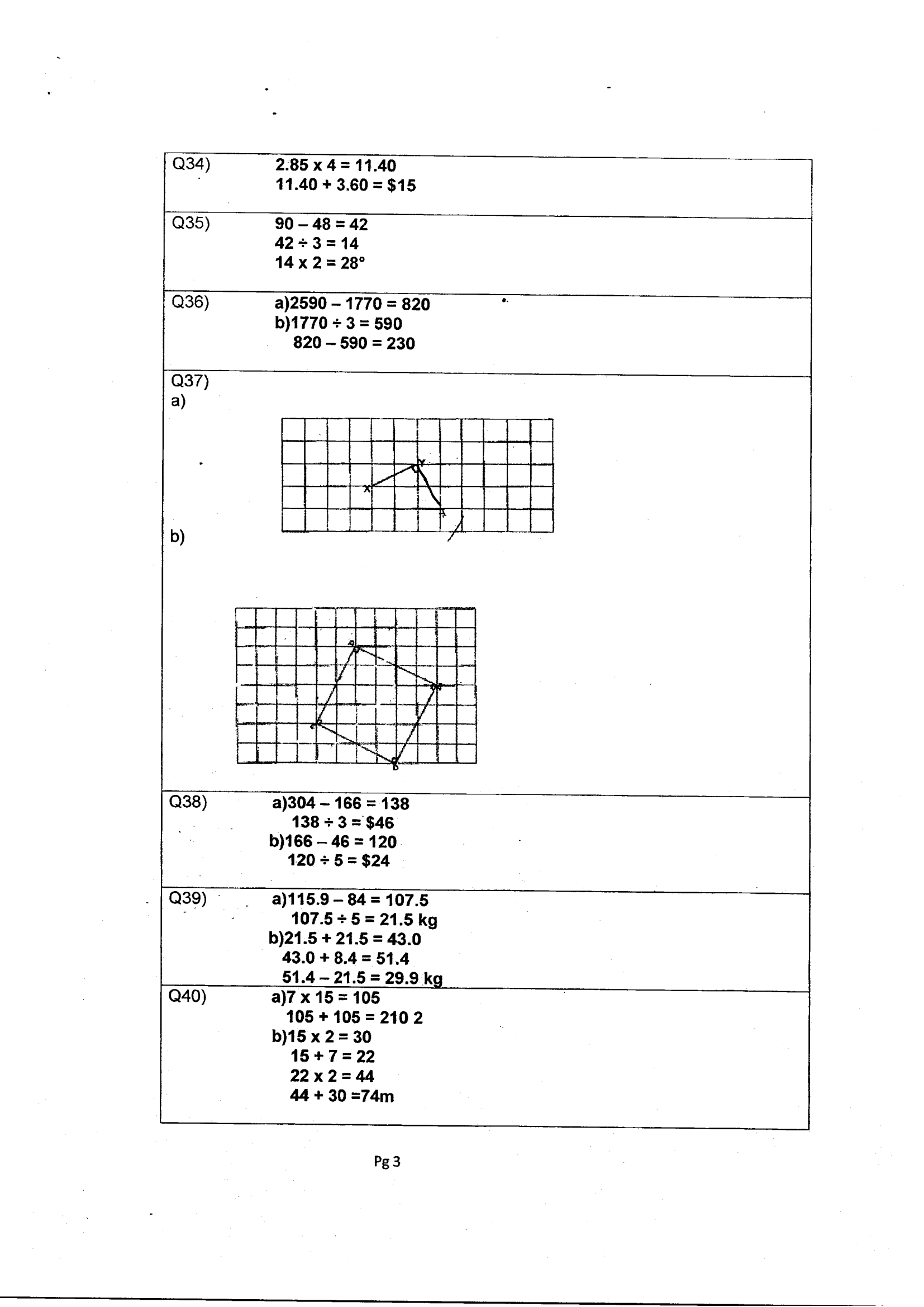 Answer Page 29