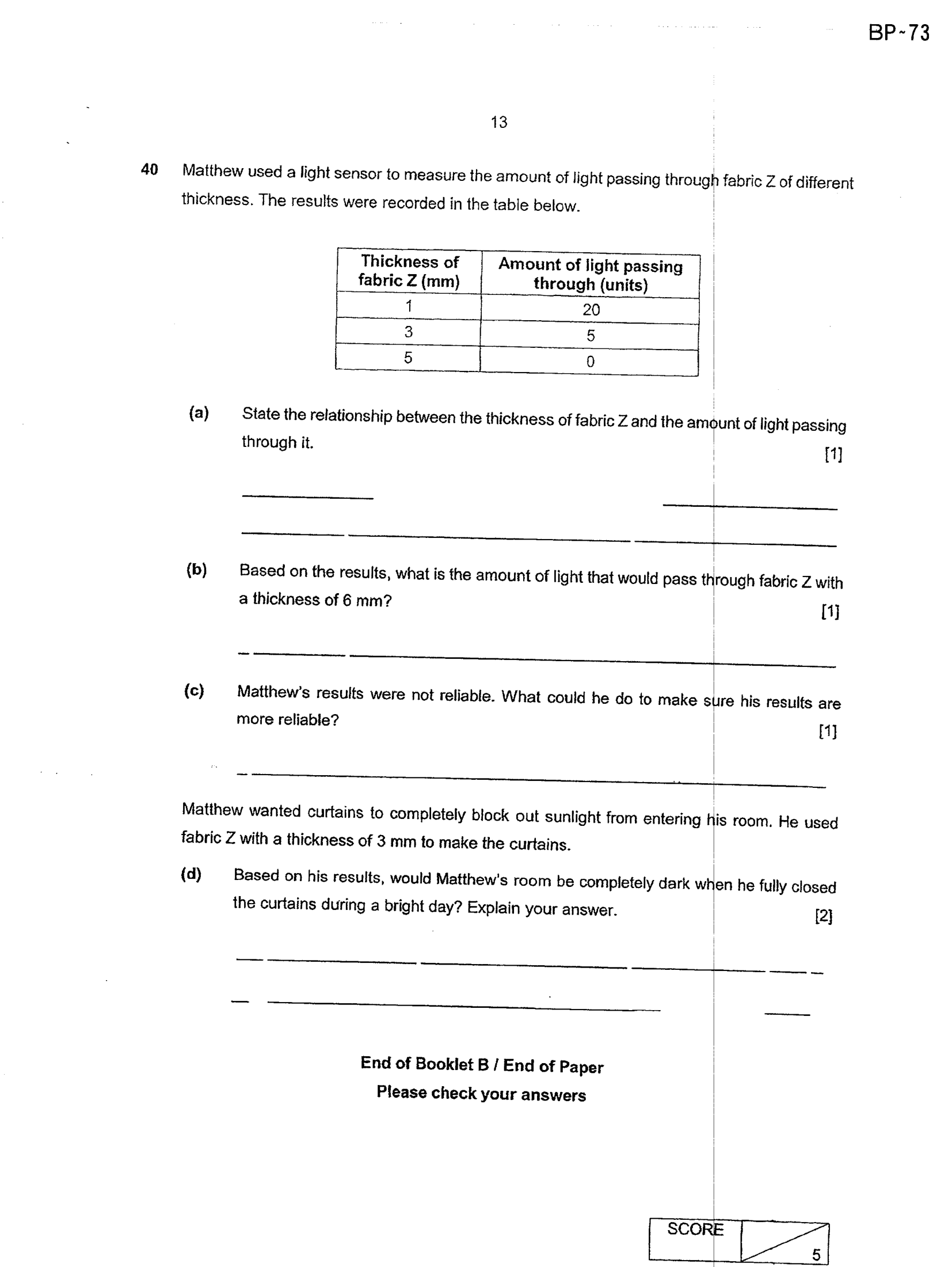 Answer Page 31