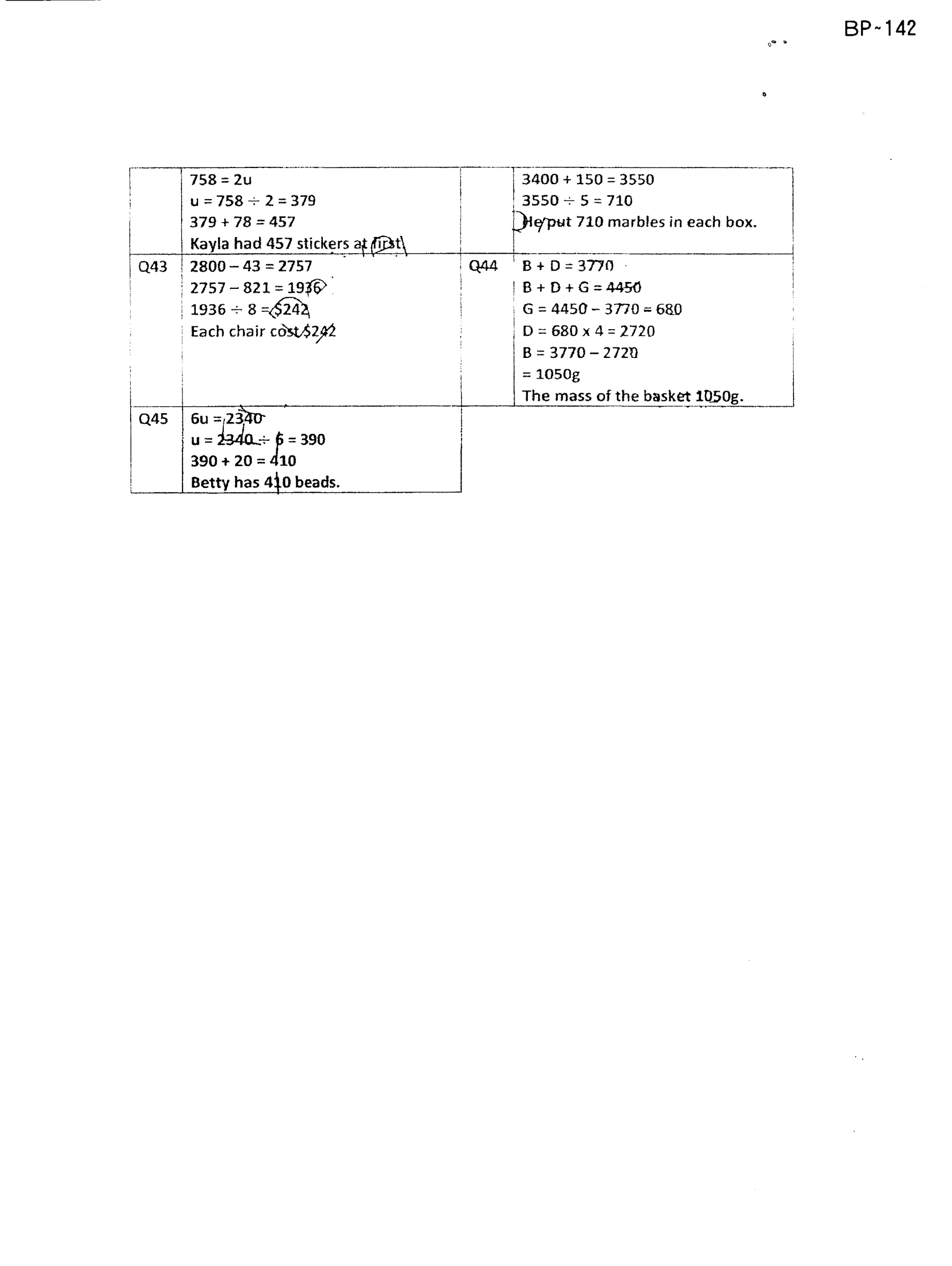 Answer Page 26