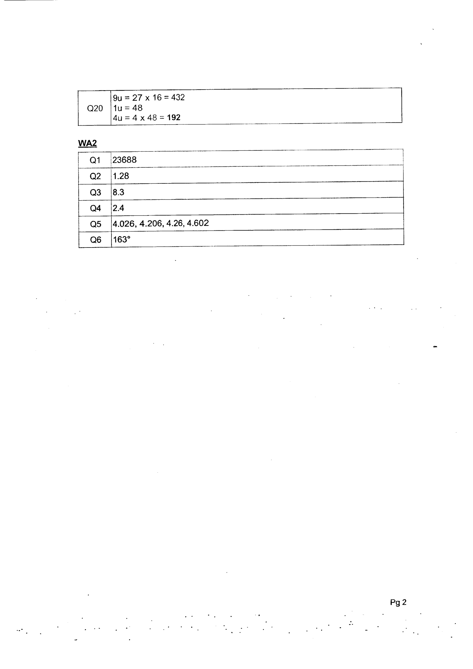 Answer Page 26